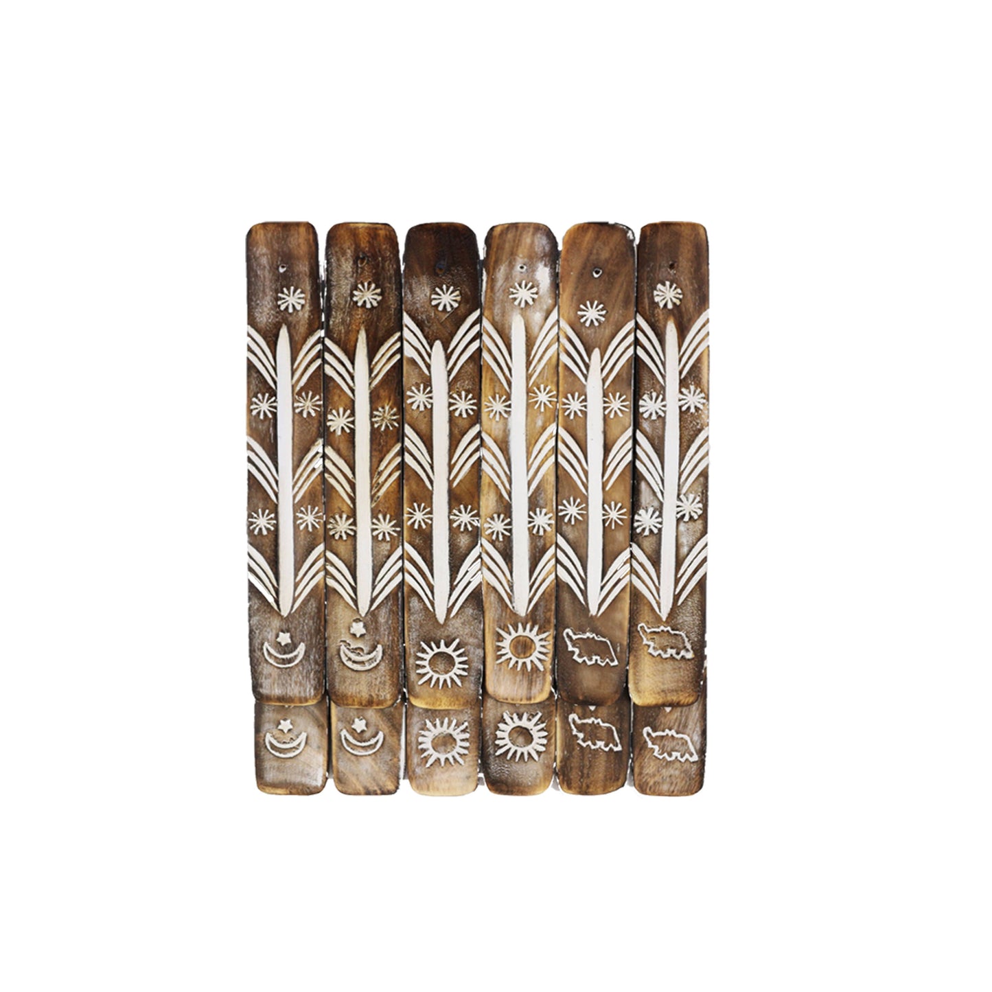 Wooden Incense Ash Catcher - Antique (12)