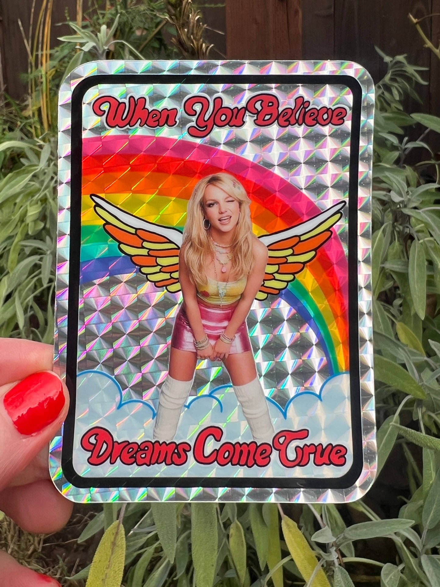 Y2K Affirmation STICKER 4 Inch