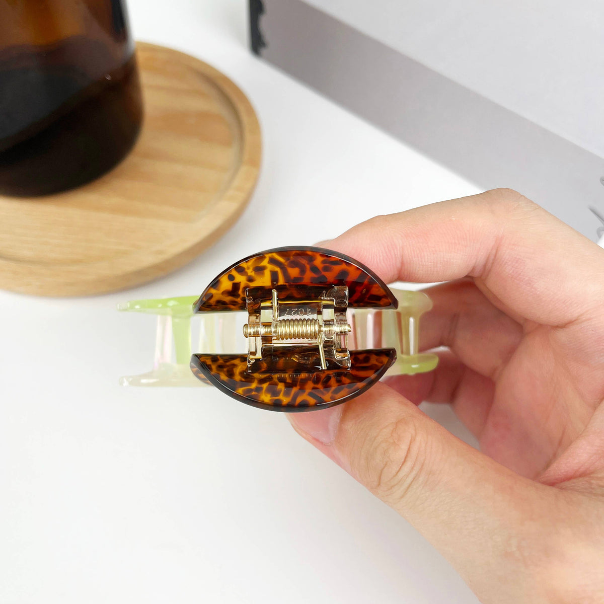 Cute Snail Acetate Hair Clip